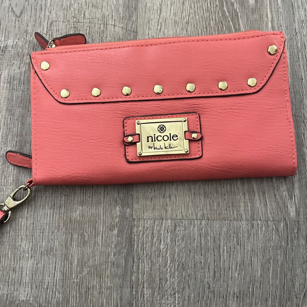 Nicole Miller Coral Women’s Clutch/Wristlet
